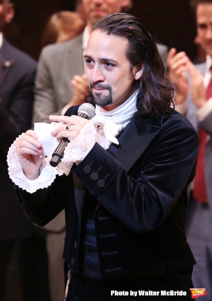 Photo Coverage: History is Happening- HAMILTON Cast Takes Opening Night Bows Image