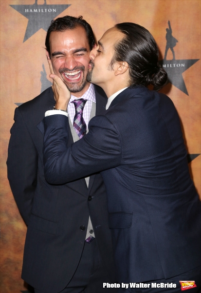 Javier Munoz and Lin-Manuel Miranda Photo