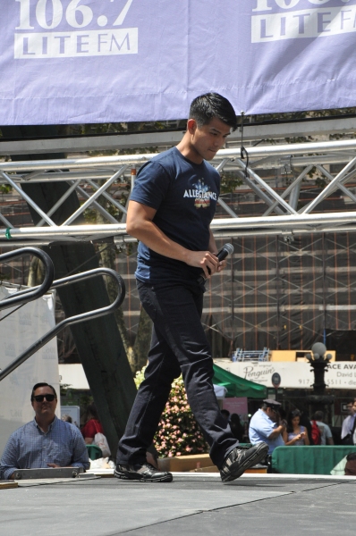 Photo Coverage: ALLEGIANCE, AMAZING GRACE, SOMETHING ROTTEN & More Take Over Bryant Park! Image