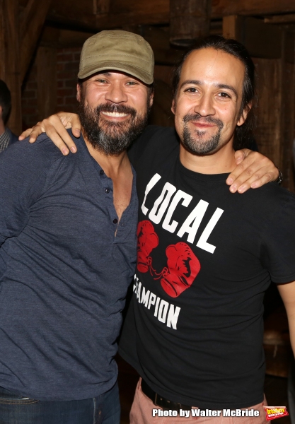 Michael Balderrama and Lin-Manuel Miranda Photo