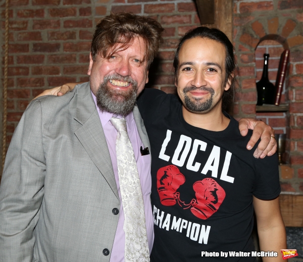 Oskar Eustis and Lin-Manuel Miranda Photo