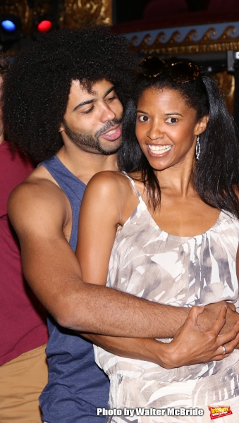 Daveed Diggs and Renee Elise Goldsberry Photo