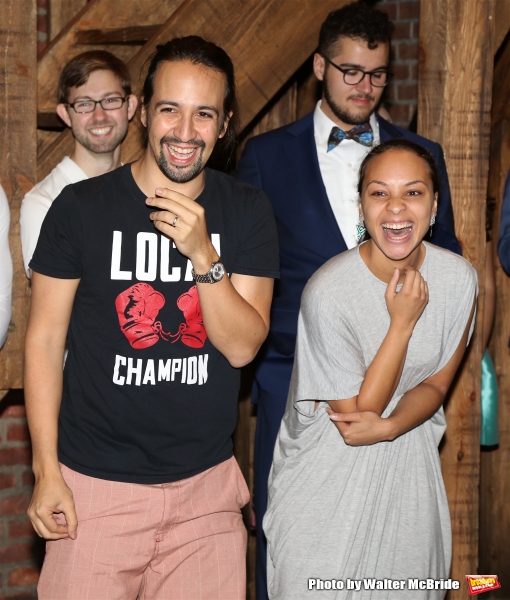 Lin-Manuel Miranda and Jasmine Cephas Jones Photo