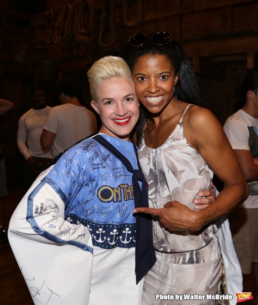 Betsy Struxness and Renee Elise Goldsberry Photo