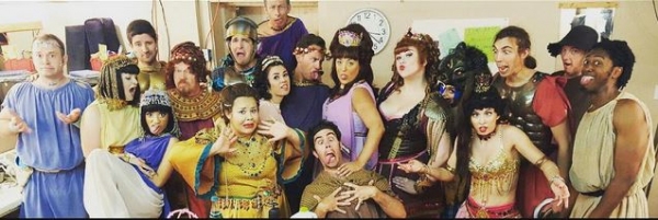Photo Flash: Saturday Intermission Pics, 8/08 - KINKY BOOTS Celebrates HAMILTON's Opening, Plus SOMETHING ROTTEN!, PIPPIN, and More Image