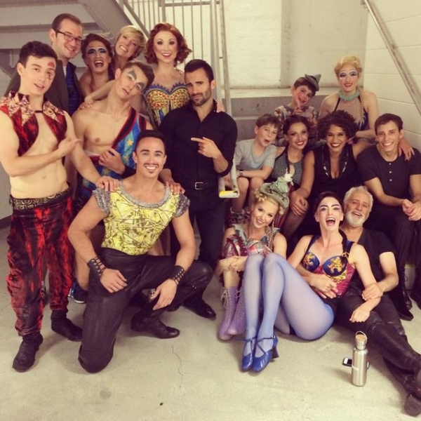 Photo Flash: Saturday Intermission Pics, 8/08 - KINKY BOOTS Celebrates HAMILTON's Opening, Plus SOMETHING ROTTEN!, PIPPIN, and More Image