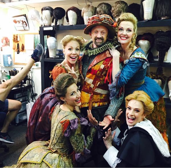 Photo Flash: Saturday Intermission Pics, 8/08 - KINKY BOOTS Celebrates HAMILTON's Opening, Plus SOMETHING ROTTEN!, PIPPIN, and More Image