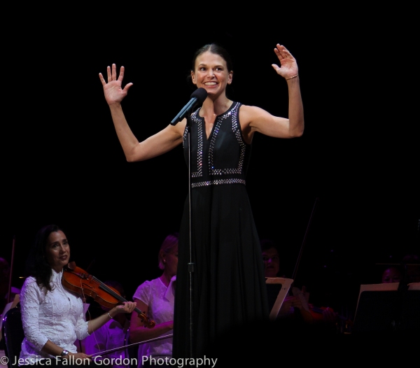 Photo Coverage:  Sutton Foster Enlists Friends Colin Donnell & Megan McGinnis for Her NY Pops Concert! 