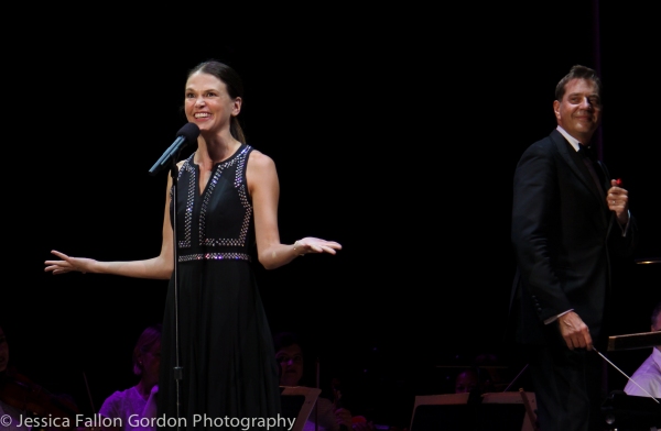 Photo Coverage:  Sutton Foster Enlists Friends Colin Donnell & Megan McGinnis for Her NY Pops Concert! 