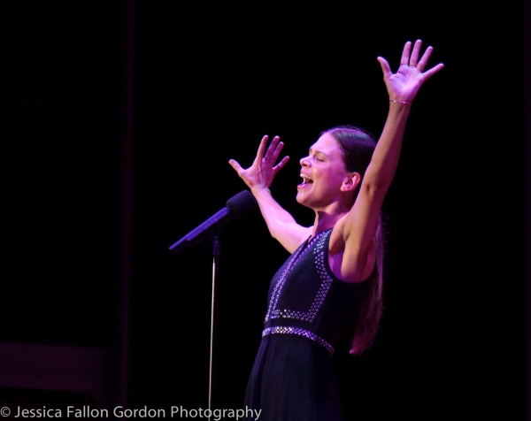 Photo Coverage:  Sutton Foster Enlists Friends Colin Donnell & Megan McGinnis for Her NY Pops Concert! 