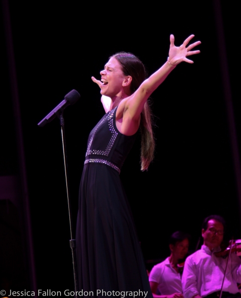 Photo Coverage:  Sutton Foster Enlists Friends Colin Donnell & Megan McGinnis for Her NY Pops Concert! 