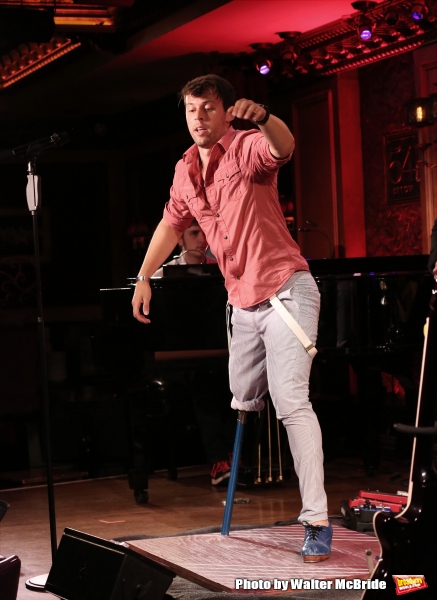 Photo Coverage: Evan Ruggiero Previews THE ONE-LEGGED SONG AND DANCE MAN at 54 Below 