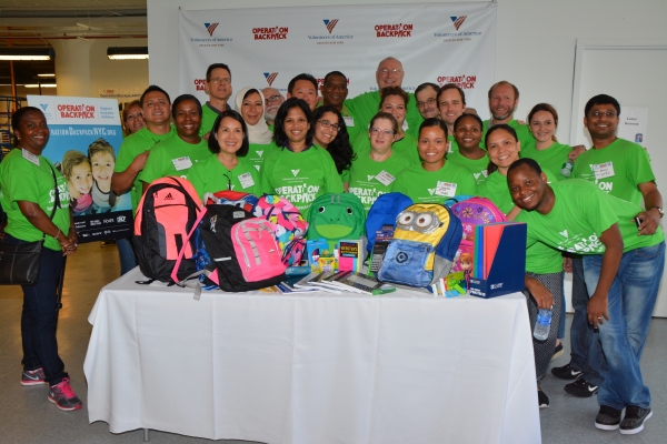 Photo Coverage: Paige Davis Teams with Volunteers of America for Operation Backpack 2015! Image
