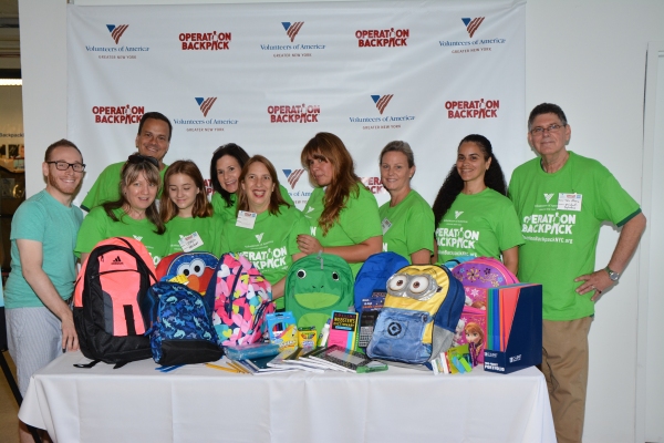 Photo Coverage: Paige Davis Teams with Volunteers of America for Operation Backpack 2015! Image