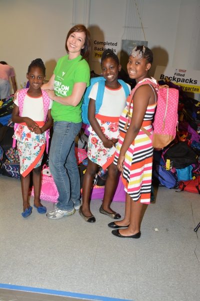 Photo Coverage: Paige Davis Teams with Volunteers of America for Operation Backpack 2015! Image