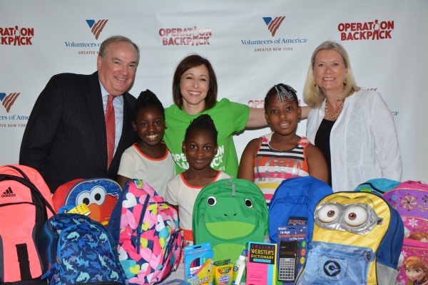 Photo Coverage: Paige Davis Teams with Volunteers of America for Operation Backpack 2015! Image