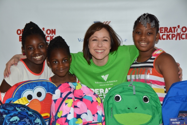 Photo Coverage: Paige Davis Teams with Volunteers of America for Operation Backpack 2015! Image