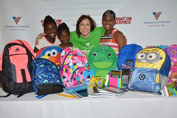 Photo Coverage: Paige Davis Teams with Volunteers of America for Operation Backpack 2015! Image