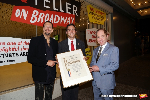 Photo Coverage: Penn & Teller Honored with Proclamation from City of New York! Image