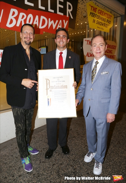 Photo Coverage: Penn & Teller Honored with Proclamation from City of New York! Image