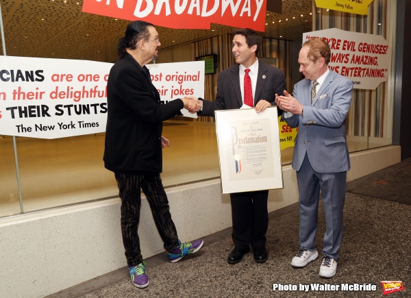 Photo Coverage: Penn & Teller Honored with Proclamation from City of New York! Image