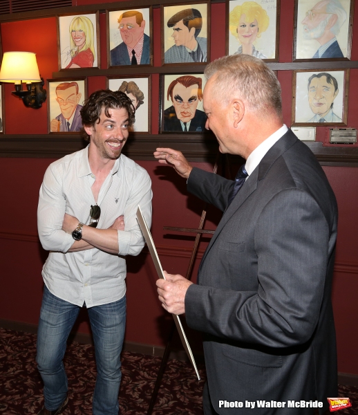 Photo Coverage: Two-Time Tony Winner Christian Borle Honored with Sardi's Portrait! Image