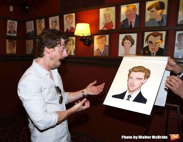 Photo Coverage: Two-Time Tony Winner Christian Borle Honored with Sardi's Portrait! Image