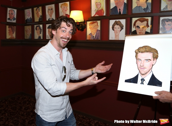 Photo Coverage: Two-Time Tony Winner Christian Borle Honored with Sardi's Portrait! Image