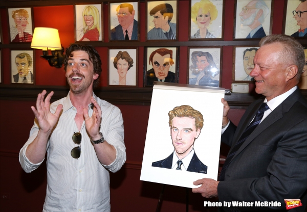 Photo Coverage: Two-Time Tony Winner Christian Borle Honored with Sardi's Portrait! Image
