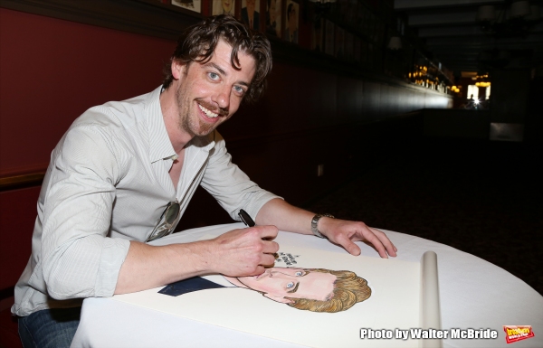 Photo Coverage: Two-Time Tony Winner Christian Borle Honored with Sardi's Portrait! Image