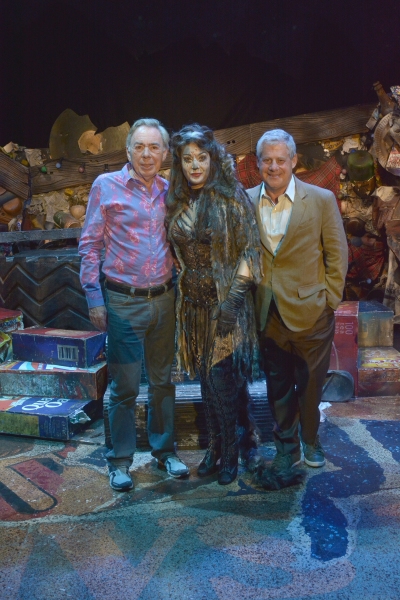 Photo Flash: Andrew Lloyd Webber and Cameron Mackintosh Visit UK's CATS Image