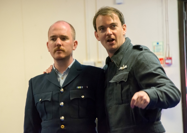 Photo Flash: New Rehearsal Images for the 2015 National Tour of FLARE PATH Image