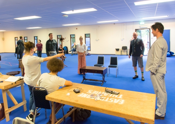 Photo Flash: New Rehearsal Images for the 2015 National Tour of FLARE PATH Image