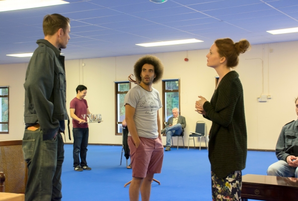 Photo Flash: New Rehearsal Images for the 2015 National Tour of FLARE PATH Image
