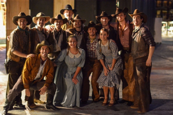 Photo Flash: Backstage With the Cast of The Muny's OKLAHOMA! 