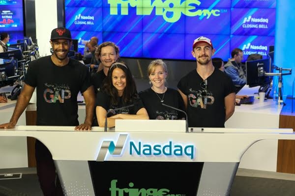 Photo Flash: FringeNYC's 2015 Shows Ring the NASDAQ Closing Bell Image