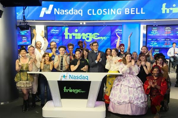 Photo Flash: FringeNYC's 2015 Shows Ring the NASDAQ Closing Bell  Image