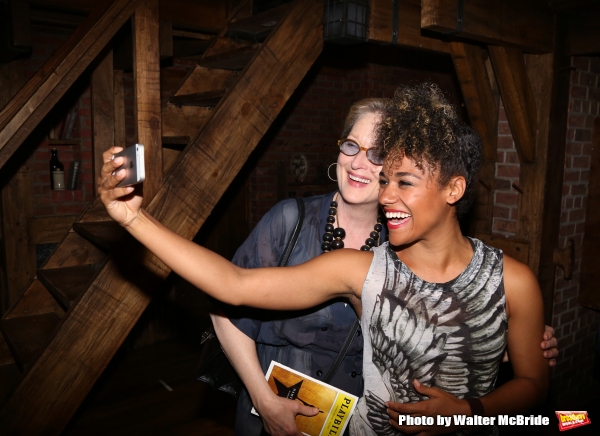 Exclusive Photo Coverage: Meryl Streep Stops By Richard Rodgers to Catch HAMILTON! Image