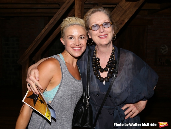 Exclusive Photo Coverage: Meryl Streep Stops By Richard Rodgers to Catch HAMILTON! Image