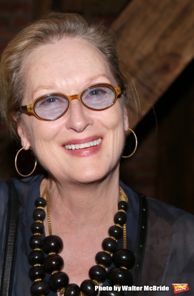 Exclusive Photo Coverage: Meryl Streep Stops By Richard Rodgers to Catch HAMILTON! Image