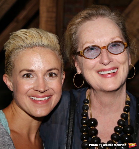 Exclusive Photo Coverage: Meryl Streep Stops By Richard Rodgers to Catch HAMILTON! Image