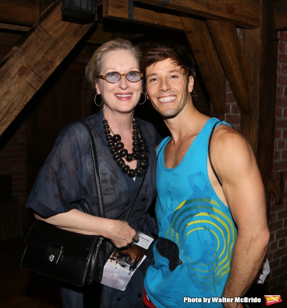 Meryl Streep visits Thayne Jasperson Photo