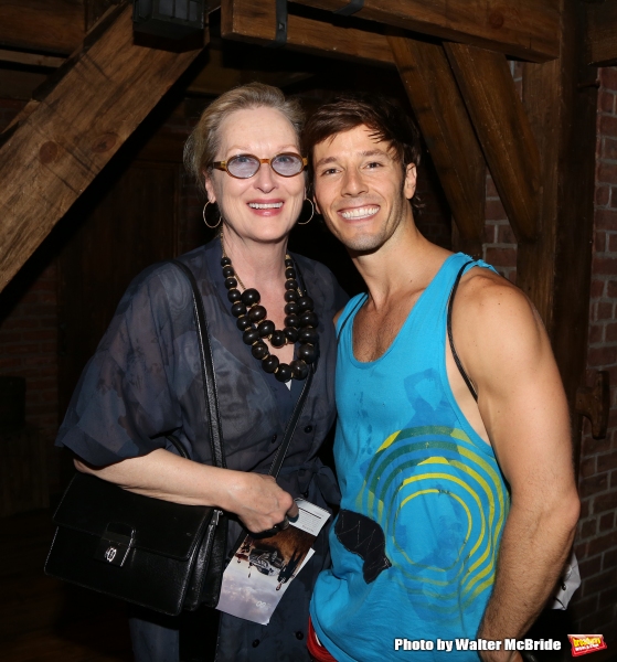 Exclusive Photo Coverage: Meryl Streep Stops By Richard Rodgers to Catch HAMILTON! Image