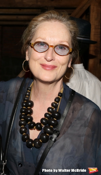 Exclusive Photo Coverage: Meryl Streep Stops By Richard Rodgers to Catch HAMILTON! Image