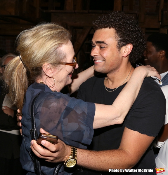 Exclusive Photo Coverage: Meryl Streep Stops By Richard Rodgers to Catch HAMILTON! Image