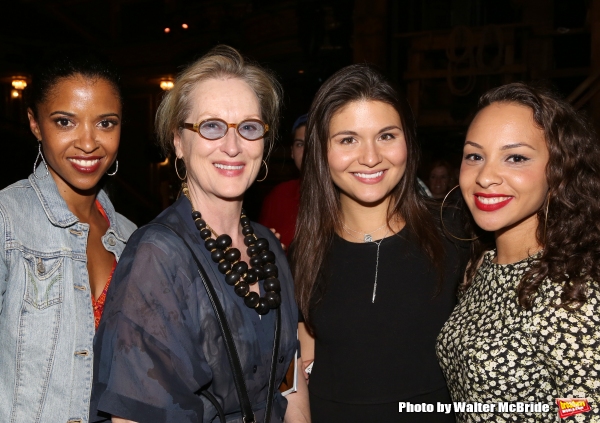 Exclusive Photo Coverage: Meryl Streep Stops By Richard Rodgers to Catch HAMILTON! Image