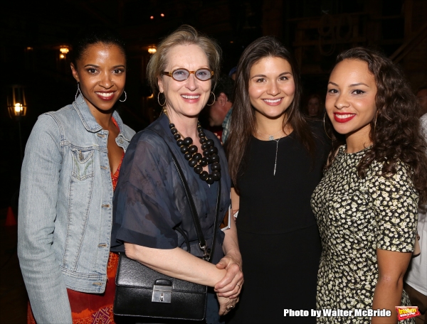 Exclusive Photo Coverage: Meryl Streep Stops By Richard Rodgers to Catch HAMILTON! Image