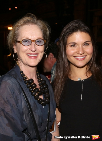 Meryl Streep visits Phillipa Soo Photo