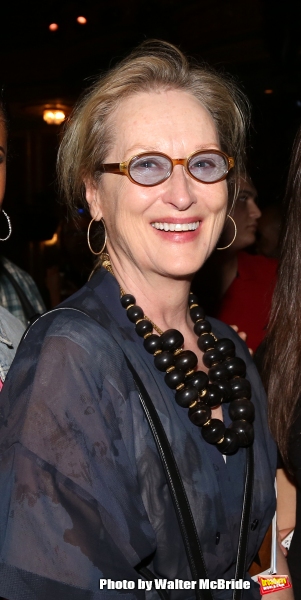 Exclusive Photo Coverage: Meryl Streep Stops By Richard Rodgers to Catch HAMILTON! Image