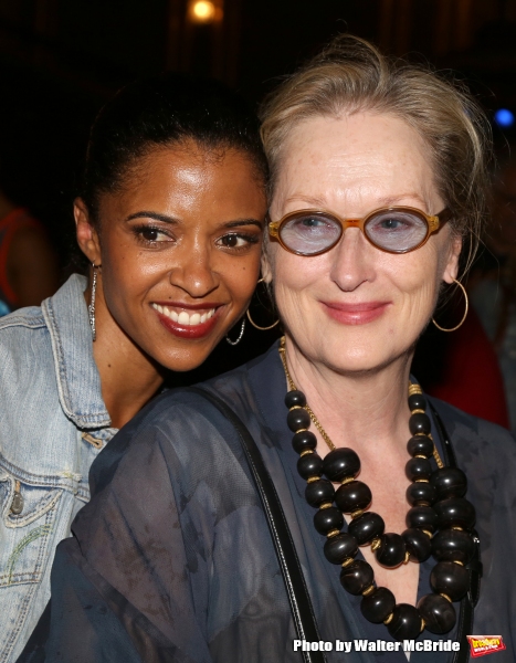 Exclusive Photo Coverage: Meryl Streep Stops By Richard Rodgers to Catch HAMILTON! Image